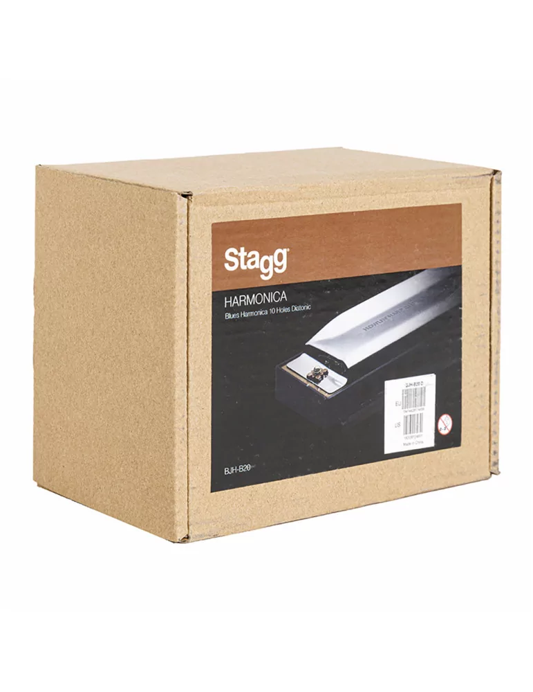  STAGG BJH-B20 D Blues Harmonica in D major|MusicGoodDeal 