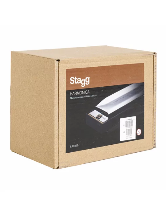  STAGG BJH-B20 D Blues Harmonica in D major|MusicGoodDeal 