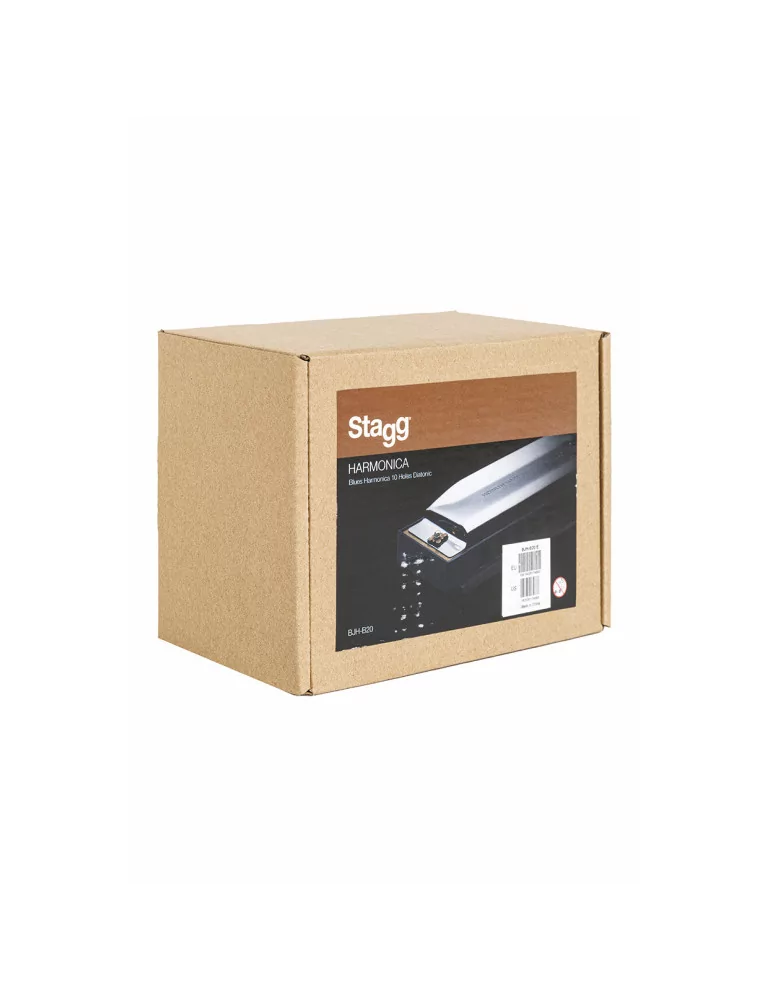  STAGG BJH-B20 E Blues Harmonica in E major|MusicGoodDeal 