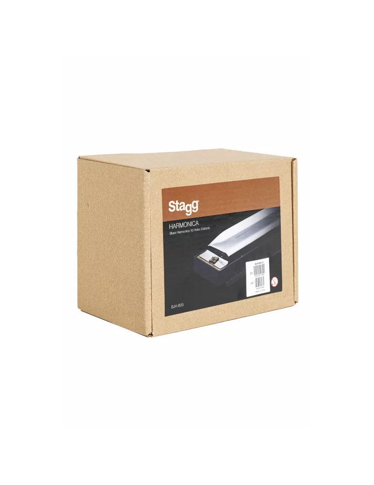  STAGG BJH-B20 G Blues Harmonica in G major|MusicGoodDeal 