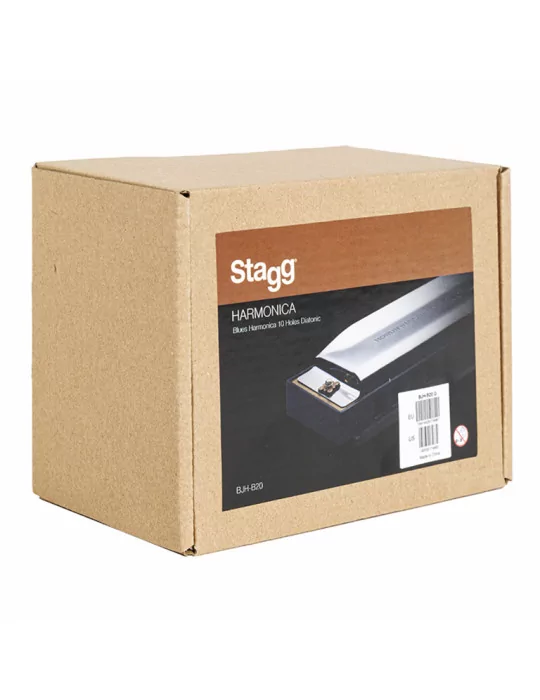 STAGG BJH-B20 G Blues Harmonica in G major|MusicGoodDeal 