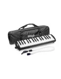  STAGG MELOSTA32 BK Black plastic melodica with 32 keys and black bag|MusicGoodDeal 