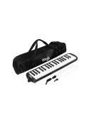  STAGG MELOSTA37 BK Black plastic melodica with 37 keys and black bag|MusicGoodDeal 