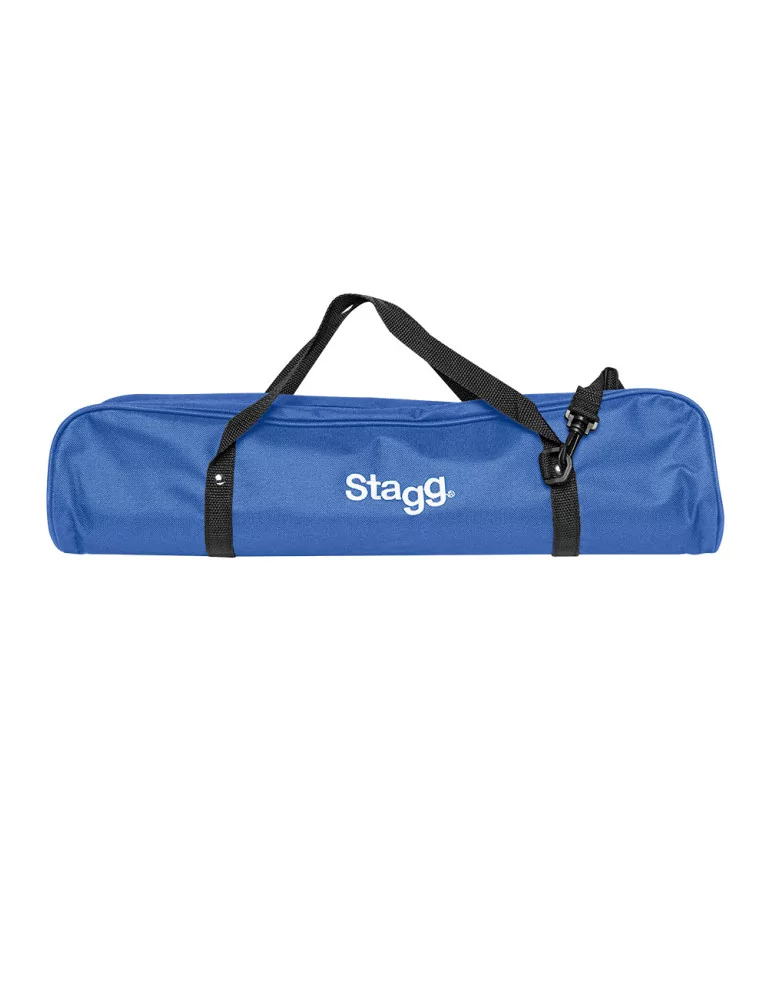  STAGG MELOSTA37 BL Blue plastic melodica with 37 keys and black bag|MusicGoodDeal 