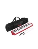  STAGG MELOSTA37 RD Red plastic melodica with 37 keys and black bag|MusicGoodDeal 
