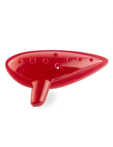  STAGG OCA-PL RD Red plastic ocarina|MusicGoodDeal 