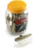  STAGG KAZOO METAL-30 Box of 30 golden metal kazoos|MusicGoodDeal 