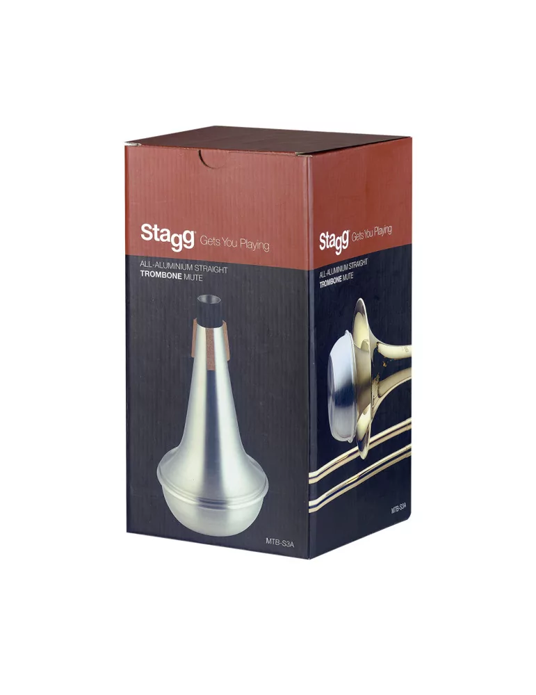  STAGG MTB-S3A Sordina recta para trombón|MusicGoodDeal 