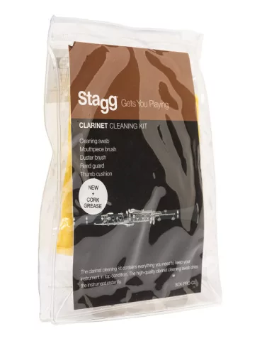  STAGG SCK-PRO-CL Clarinet cleaning kit|MusicGoodDeal 