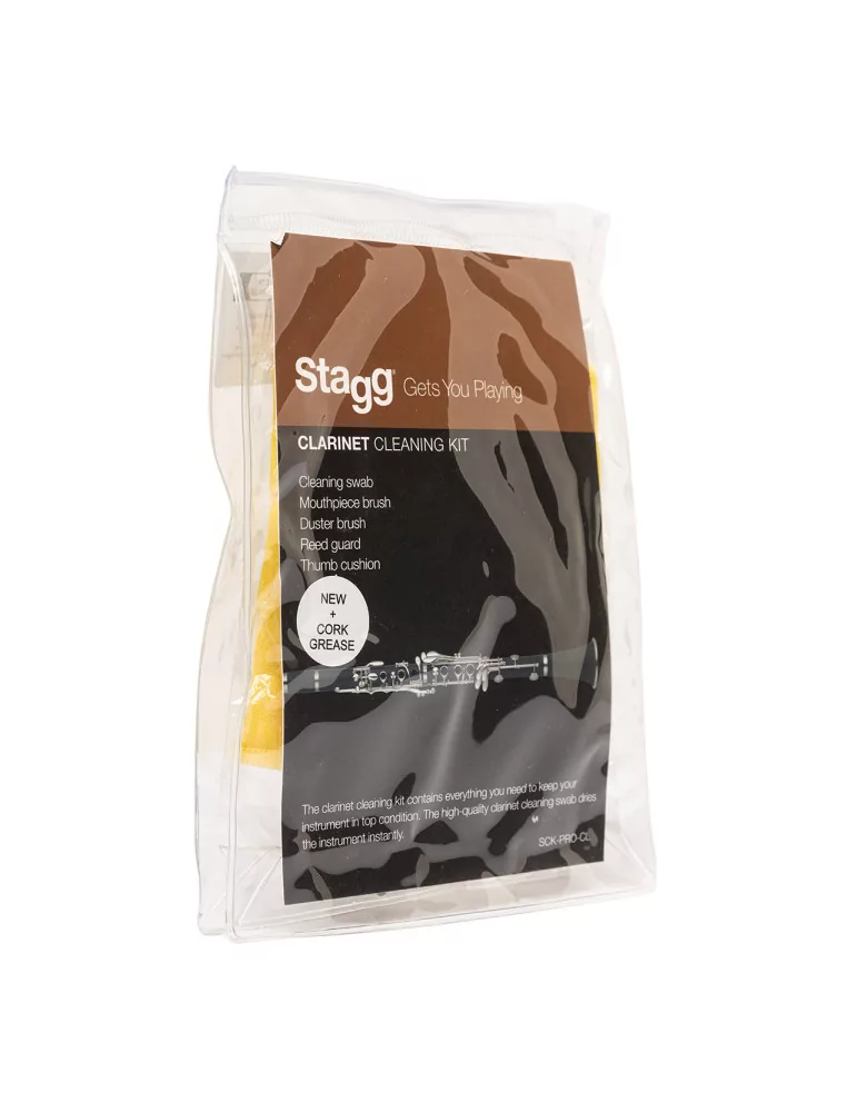  STAGG SCK-PRO-CL Kit de mantenimiento de clarinete|MusicGoodDeal 