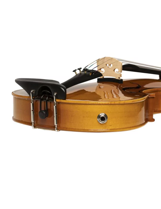  STAGG VN-4/4 ELEC SOLID TOP ELEC-ACOU VIOLIN|MusicGoodDeal 