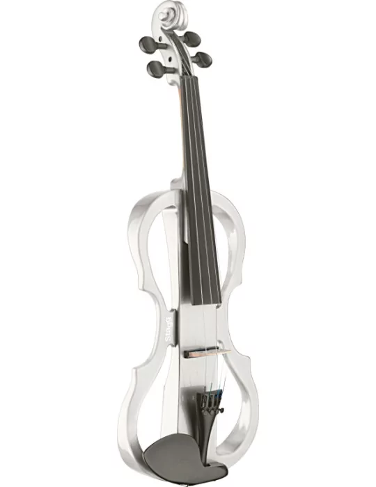  STAGG EVN X-4/4 WH Pack de violín eléctrico 4/4 con violín eléctrico blanco, estuche semirrígido y auriculares|MusicGoodDeal 