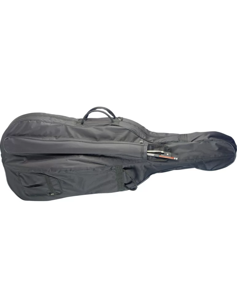  STAGG VNC-3/4 L 3/4 laminated maple cello with bag|MusicGoodDeal 