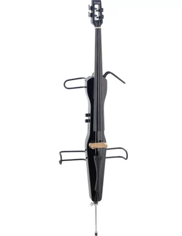  STAGG ECL 4/4 BK 4/4 electric cello with gigbag, black|MusicGoodDeal 