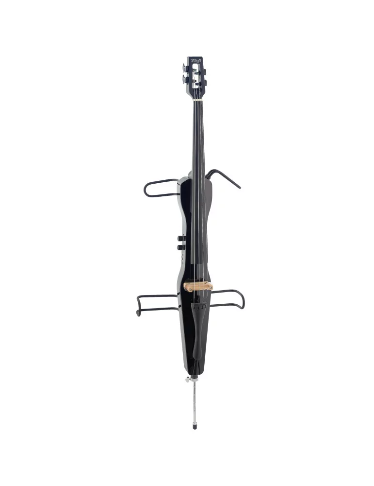  STAGG ECL 4/4 BK 4/4 electric cello with gigbag, black|MusicGoodDeal 