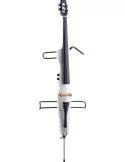  STAGG ECL 4/4 WH 4/4 electric cello with gigbag, white|MusicGoodDeal 