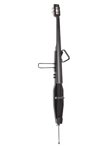 STAGG EDB-3/4 BK 3/4 electric double bass with gigbag, black|MusicGoodDeal 
