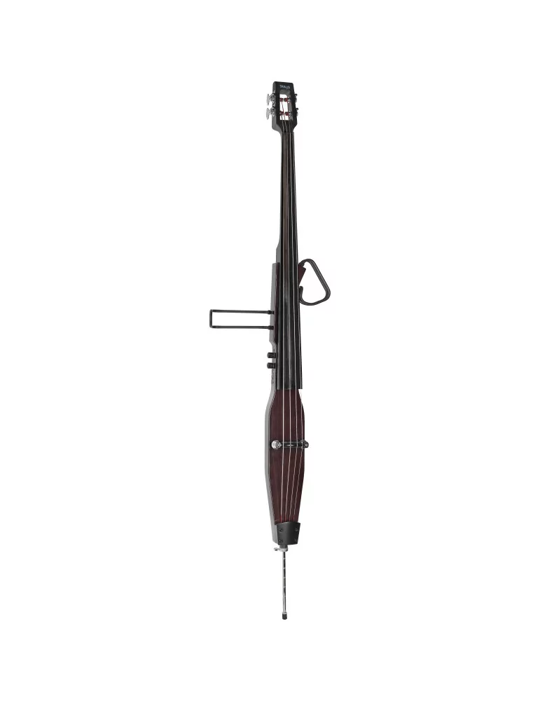  STAGG EDB-3/4 DBR 3/4 contrabajo eléctrico con funda, marrón oscuro|MusicGoodDeal 