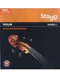  STAGG VI-REG-1 1/2 & 1/4 & 1/8 Violin string set, steel round-wound, extra extra-light|MusicGoodDeal 