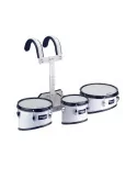  STAGG MATS-10 Marching trio tom set with aluminium lightweight carrier|MusicGoodDeal 