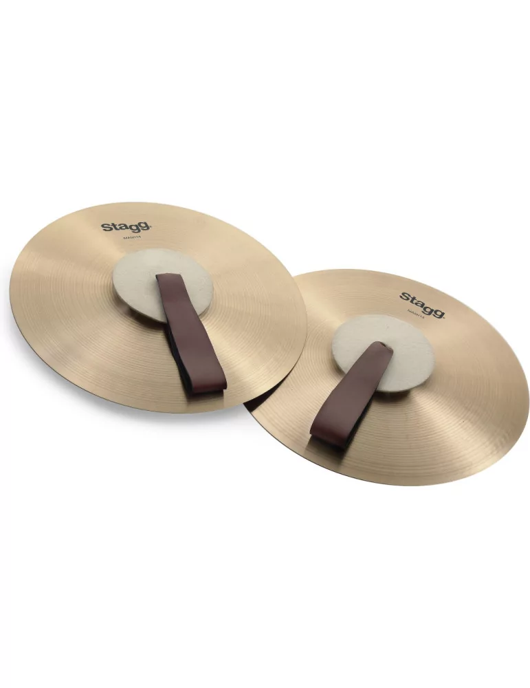  STAGG MASH14 14" Marching/Concert cymbals - Pair|MusicGoodDeal 