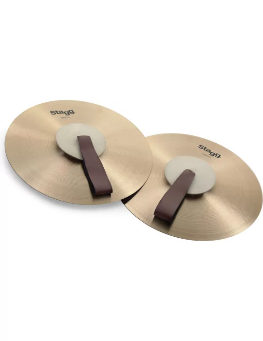  STAGG MASH14 14" Marching/Concert cymbals - Pair|MusicGoodDeal 