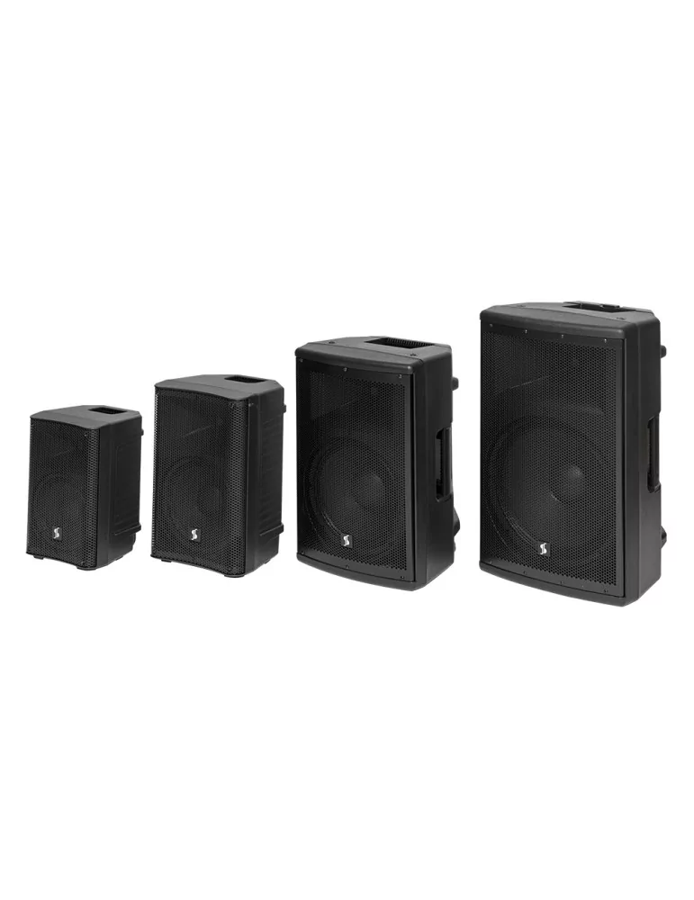  STAGG AS15 EU 15" 2-way active speaker, class AB, Bluetooth TWS Stereo pairing, 200 watts rated power|MusicGoodDeal 