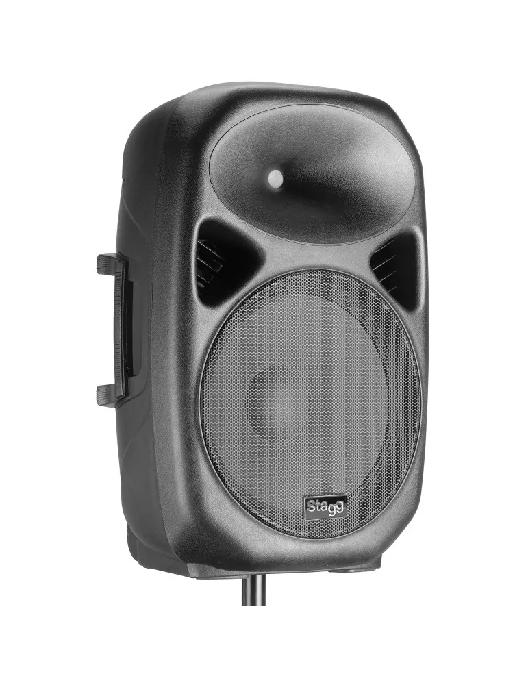  STAGG KMS15-0 15” 2-way active speaker, analog, class A/B, Bluetooth® wireless technology, 200 watts peak power|MusicGoodDeal 