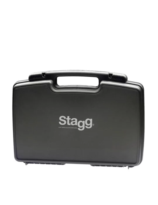  STAGG SUW 50 LL FH EU Sistema de micrófono lavalier inalámbrico de diversidad real UHF de 2 canales|MusicGoodDeal 