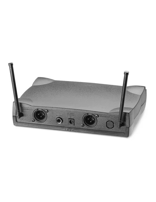  STAGG SUW 50 LL EG EU UHF true diversity 2-channel lapel microphone wireless system|MusicGoodDeal 