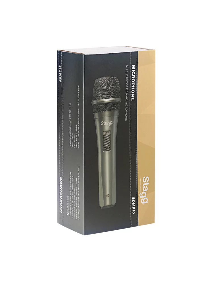  STAGG SDMP10 Micrófono dinámico cardioide multifunción|MusicGoodDeal 