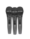  STAGG SDMP15-3 Conjunto de 3 micrófonos cardioides dinámicos para actuaciones en directo|MusicGoodDeal 