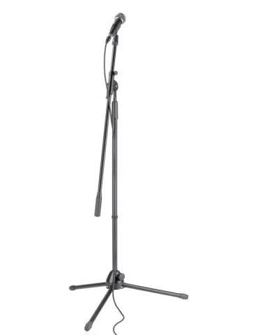  STAGG SDM50 SET Kit con micrófono cardioide dinámico, soporte de micrófono, cable XLR / XLR, abrazadera y bolsa|MusicGoodDeal 
