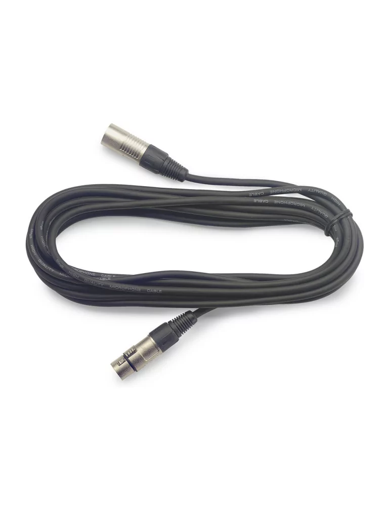  STAGG SDM50 SET Kit con micrófono cardioide dinámico, soporte de micrófono, cable XLR / XLR, abrazadera y bolsa|MusicGoodDeal 