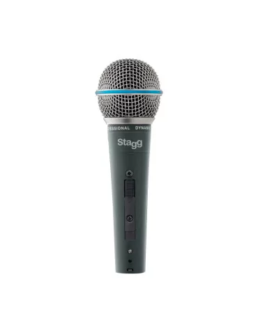  STAGG SDM60 Micrófono dinámico cardioide, modelo profesional, celda DC164|MusicGoodDeal  2