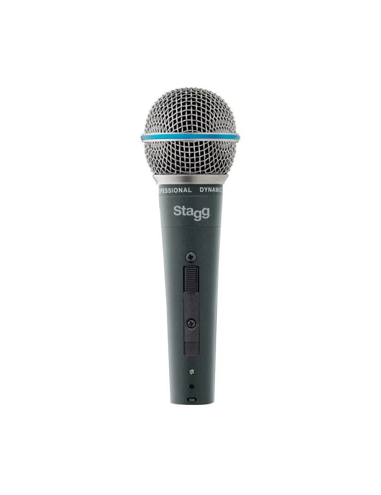  STAGG SDM60 Micrófono dinámico cardioide, modelo profesional, celda DC164|MusicGoodDeal 