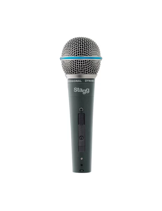  STAGG SDM60 Micrófono dinámico cardioide, modelo profesional, celda DC164|MusicGoodDeal 