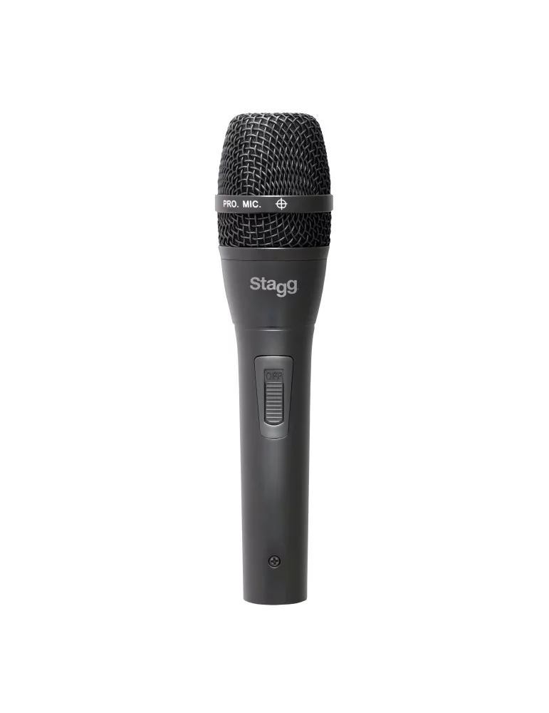  STAGG SDM80 Micrófono cardioide dinámico, modelo profesional, celda DC26|MusicGoodDeal 