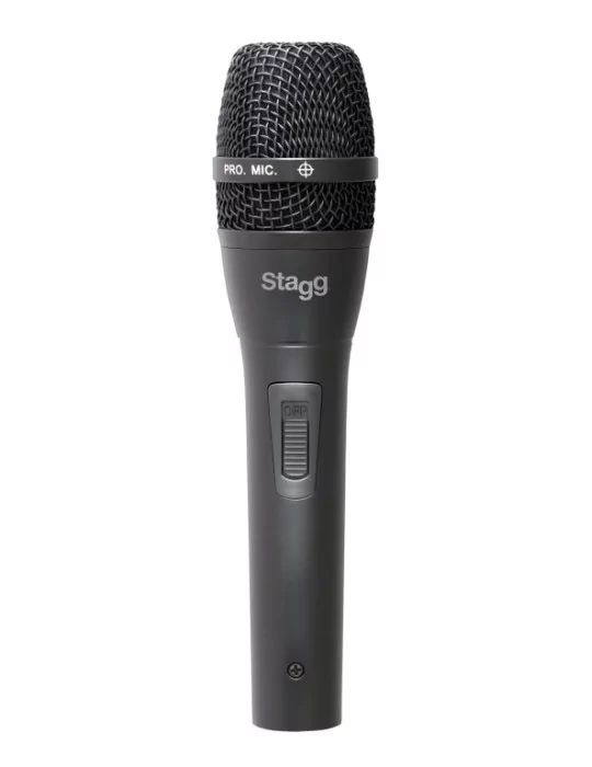  STAGG SDM80 Micrófono cardioide dinámico, modelo profesional, celda DC26|MusicGoodDeal 