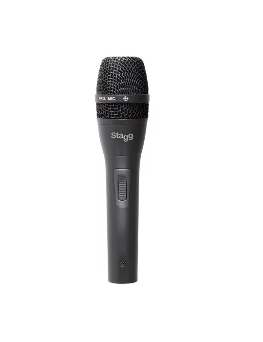  STAGG SDM80 Micrófono cardioide dinámico, modelo profesional, celda DC26|MusicGoodDeal 