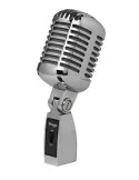  STAGG SDM100 CR Micrófono dinámico cardioide de estilo vintage, modelo profesional, cartucho DC04|MusicGoodDeal 