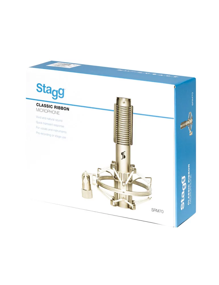  STAGG SRM70 Ribbon microphone|MusicGoodDeal 