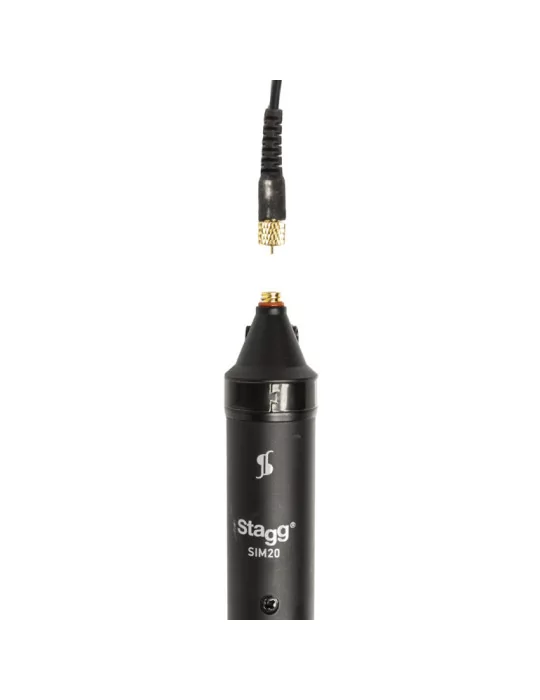  STAGG SIM20 Miniatur Schwanenhals- Instrumentenmikrofon|MusicGoodDeal 