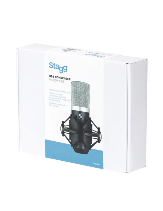  STAGG SUM40 USB condenser microphone|MusicGoodDeal 