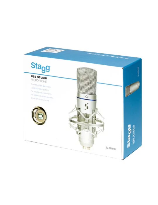  STAGG SUSM50 USB studio condenser microphone|MusicGoodDeal 