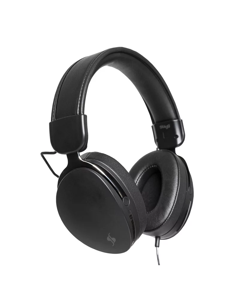  STAGG SHP-5000H 98Pro DJ/ Monitor, closed-back, stereo headphones with circumaural ear pads|MusicGoodDeal 
