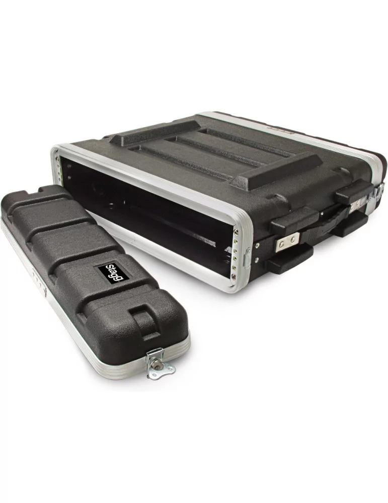  STAGG ABS-2U Caja de ABS para rack de 2 unidades|MusicGoodDeal 
