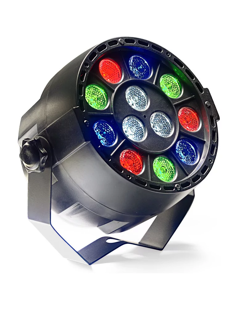  STAGG SLT-ECOPAR XS-2 ECOPAR XS spotlight with 12 x 1-watt R/G/B/W LED|MusicGoodDeal 