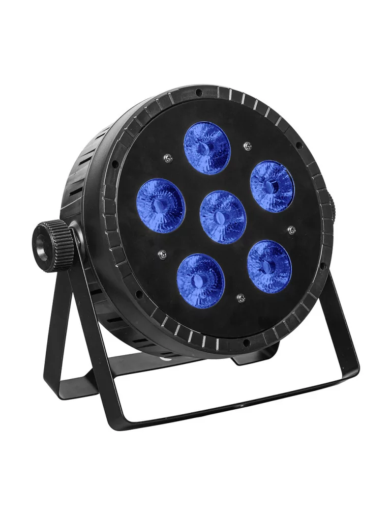  STAGG SLT-ECOPAR6-0 LightTheme™ ECOPAR 6 spotlight with 6 x 10-watt RGBWA (5 in 1) LED|MusicGoodDeal 