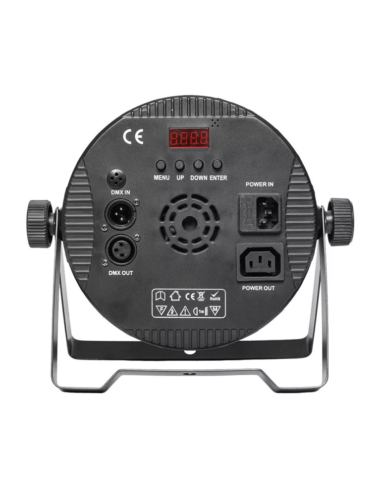  STAGG SLT-ECOPAR6-0 LightTheme™ ECOPAR 6 spotlight with 6 x 10-watt RGBWA (5 in 1) LED|MusicGoodDeal 
